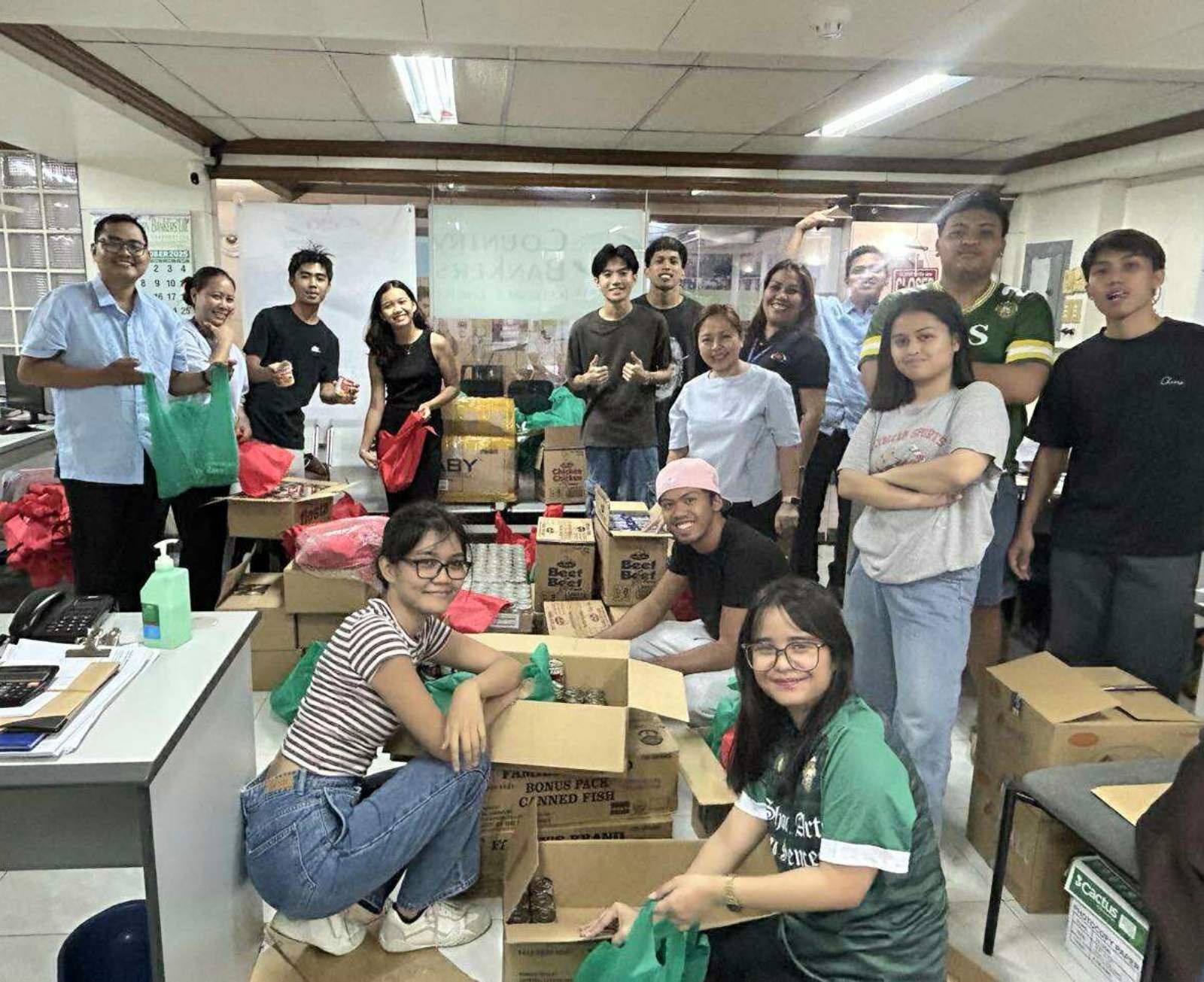 CBIG supports Earthquake Victims in Cebu -1